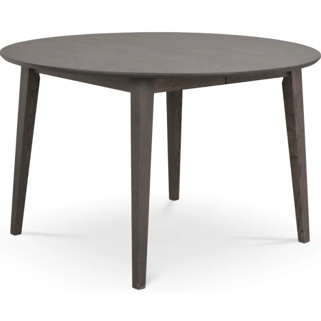 Rowico Home Filippa uitschuifbare eettafel donkerbruin - Ø120 cm