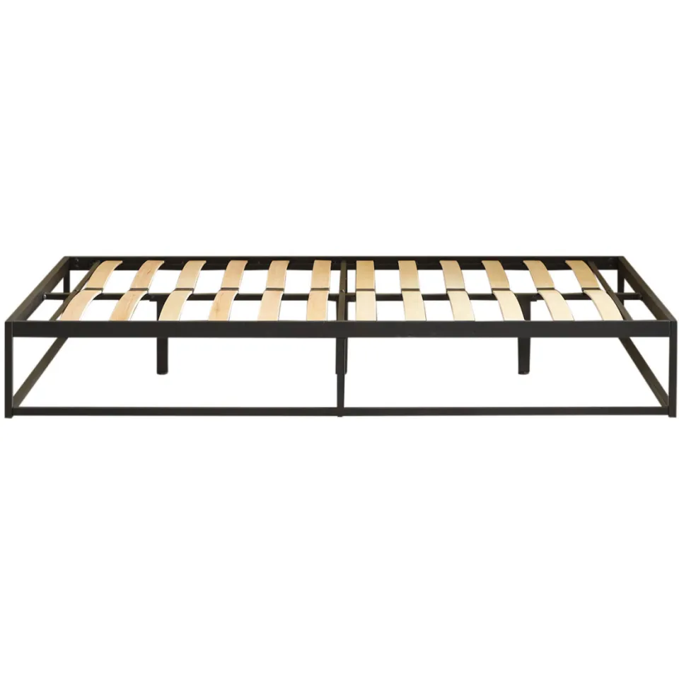 NOUS Living Dean metalen bed zwart