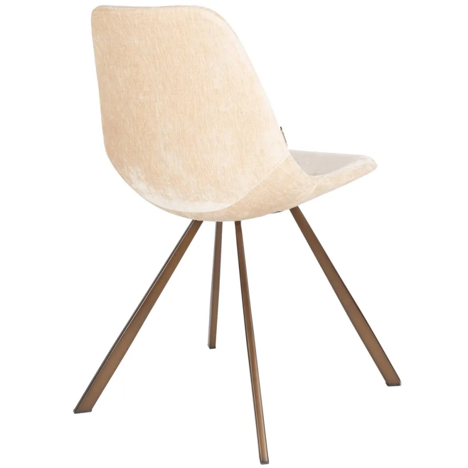 Dutchbone Franky eetkamerstoel beige, foto 4