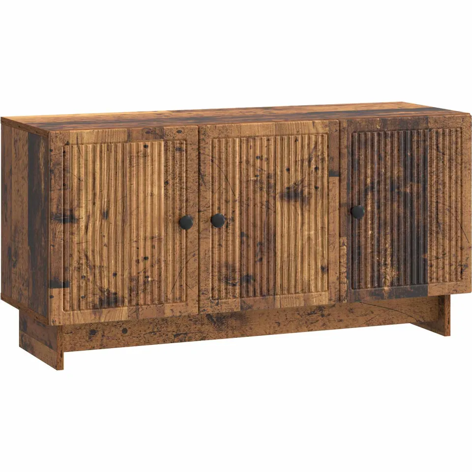 vidaXL TV-kast 99 x 34,5 x 50 cm Oud hout Bewerkt hout Bruin