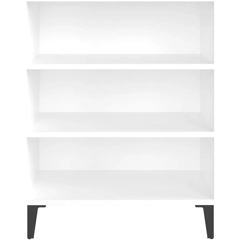 vidaXL Dressoir 57x35x70 cm bewerkt hout wit, foto 4