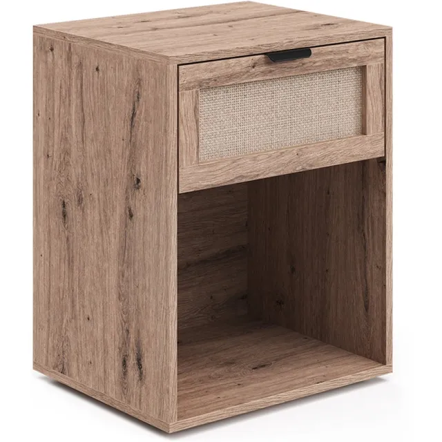 Vicco Nachtkastje Elven, Eiken, 47 x 60 cm met 1 lade