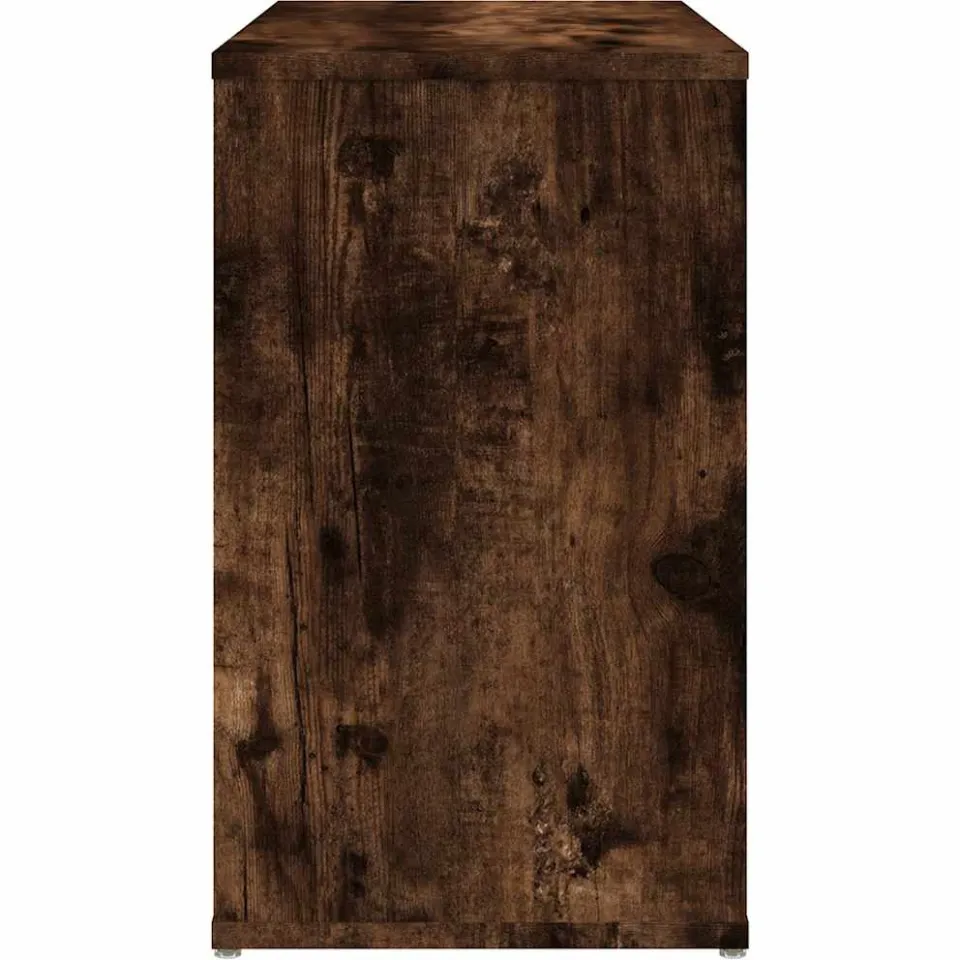vidaXL Bijzetkast 60x30x50 cm bewerkt hout gerookt eikenkleurig, foto 4