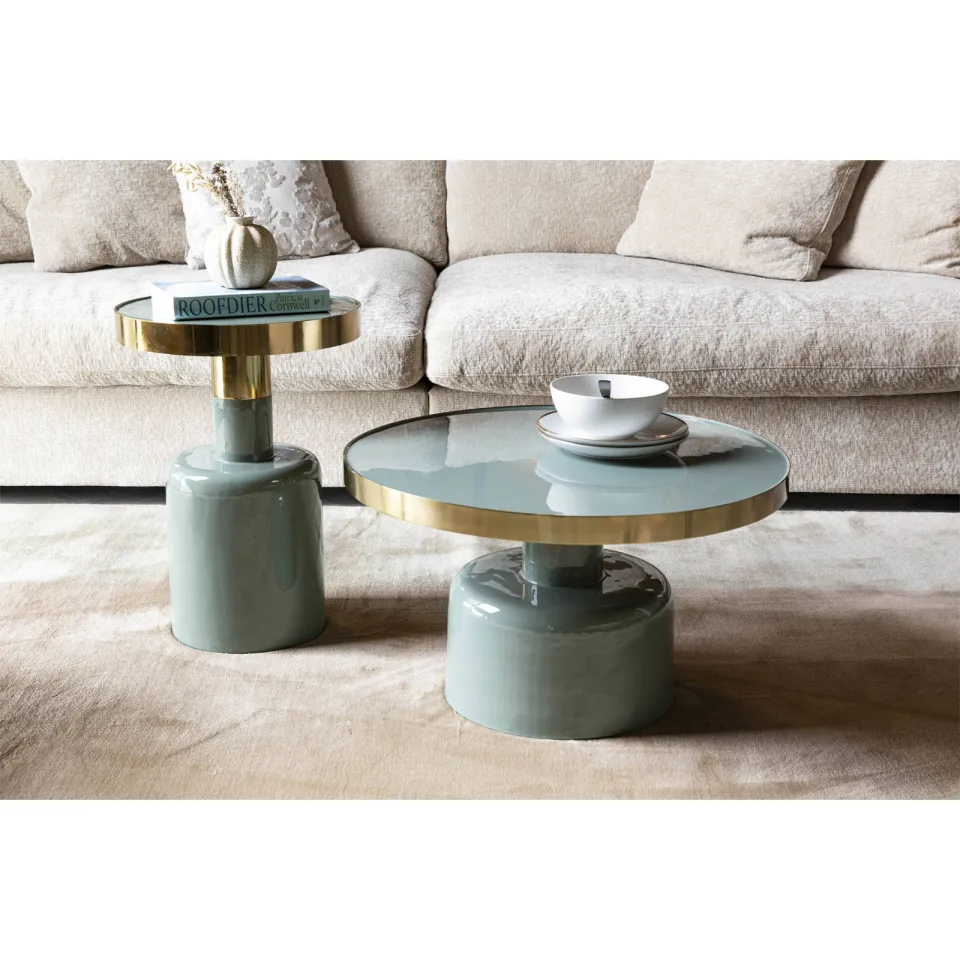 Zuiver Glam bijzettafel groen, foto 2