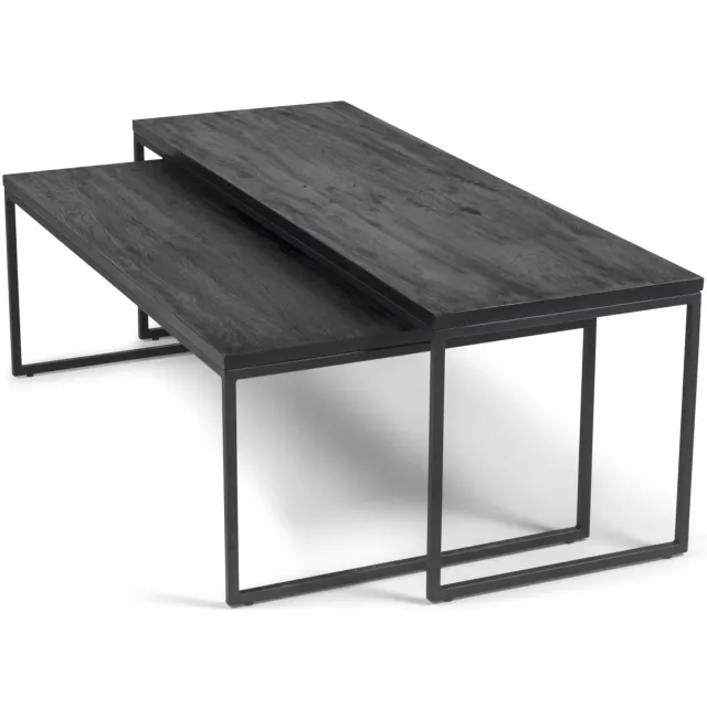 salontafelset Nairobi zwart