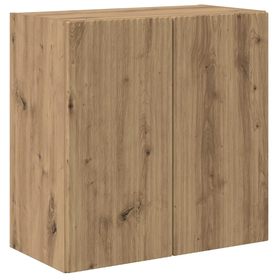 vidaXL TV-wandkast 59,5 x 31 x 60 cm Artisan Eiken Bewerkt hout, foto 3