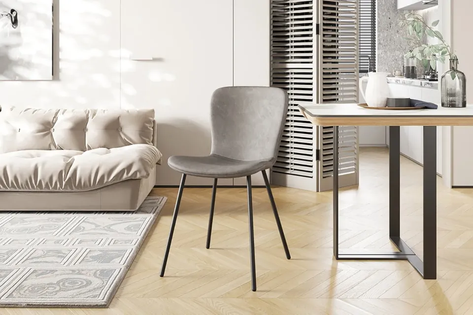 eetkamerstoel Stella taupe, foto 3