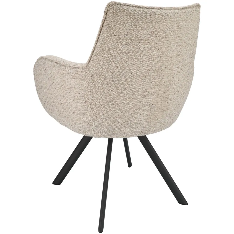 Wehkamp Home Zedi armstoel beige, foto 4