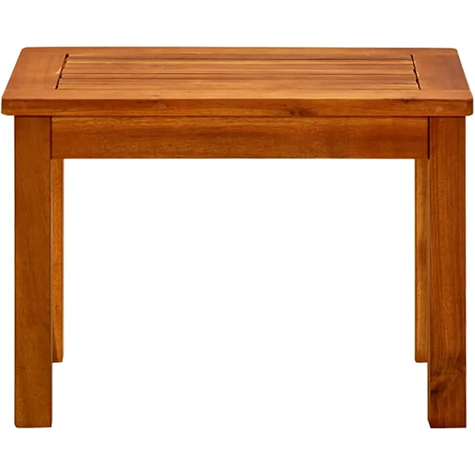 vidaXL Tuintafel 50x35x36 cm massief acaciahout Bruin