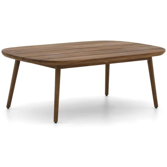 Bellagio tuinmeubelen Bellagio Brasimone lounge tuintafel 120x70x42cm bruin, foto 2