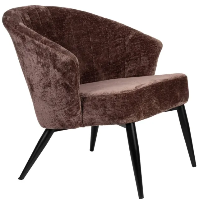 Dutchbone fauteuil Georgia Paars