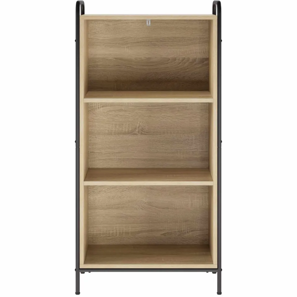 vidaXL Boekenkast 55,5 x 33 x 174 cm Bewerkt hout Sonoma Eiken Bruin