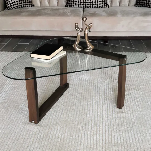 Skye Decor , Salontafel, Cam Orta Sehpa S302, Massief hout, Walnoot, 96 x 81 x 41 cm Bruin