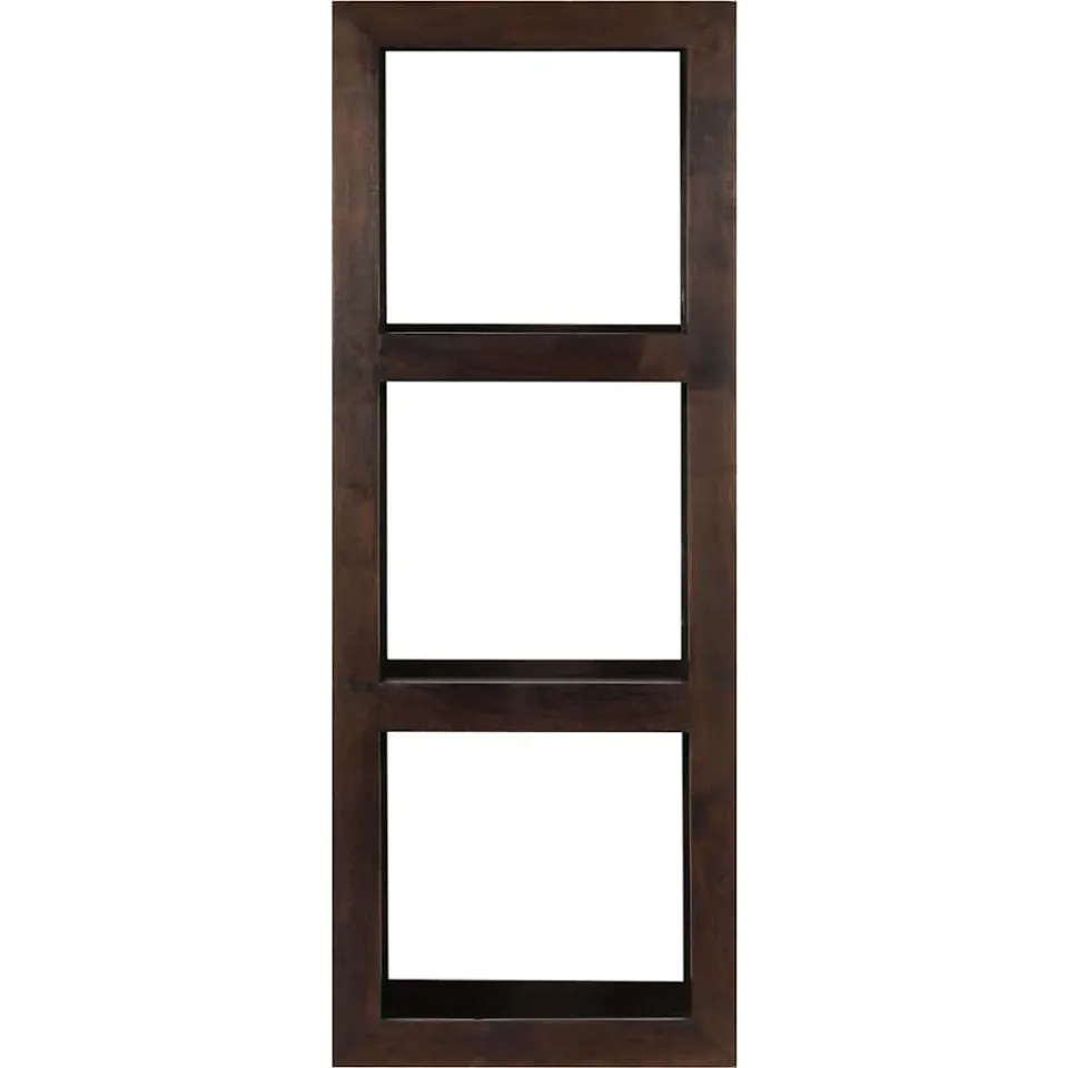 vidaXL Wandkast 40x30x110 cm massief acaciahout Bruin