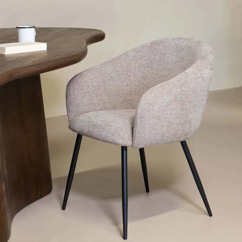 Giga Meubel eetkamerstoel Meau beige, foto 3