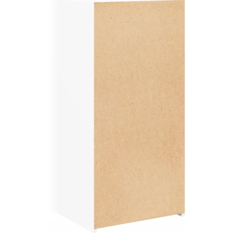 vidaXL Dressoir 45x42,5x93 cm bewerkt hout wit, foto 4