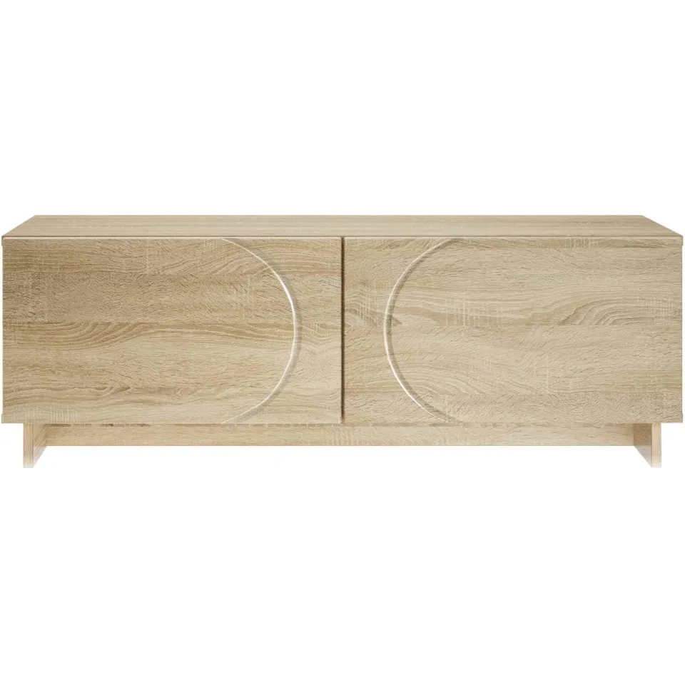 vidaXL Salontafel Sonoma Eiken 102 x 50,5 x 35 cm Bewerkt hout, foto 4