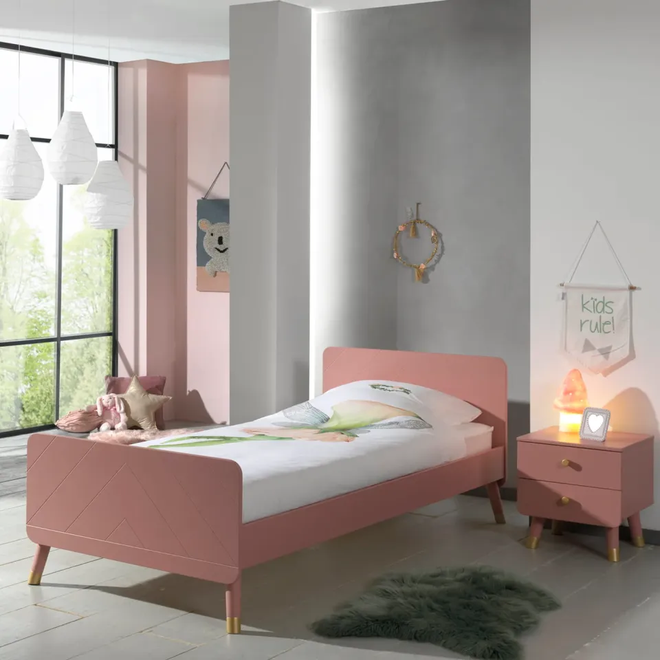 nachtkastje Eline-R roze, foto 2