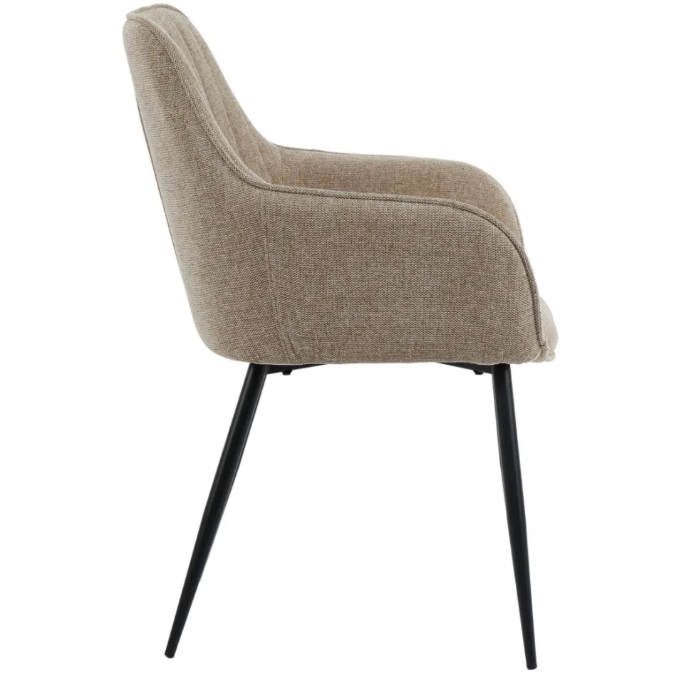 Housecraft Living eetkamerstoel Maud taupe, foto 2
