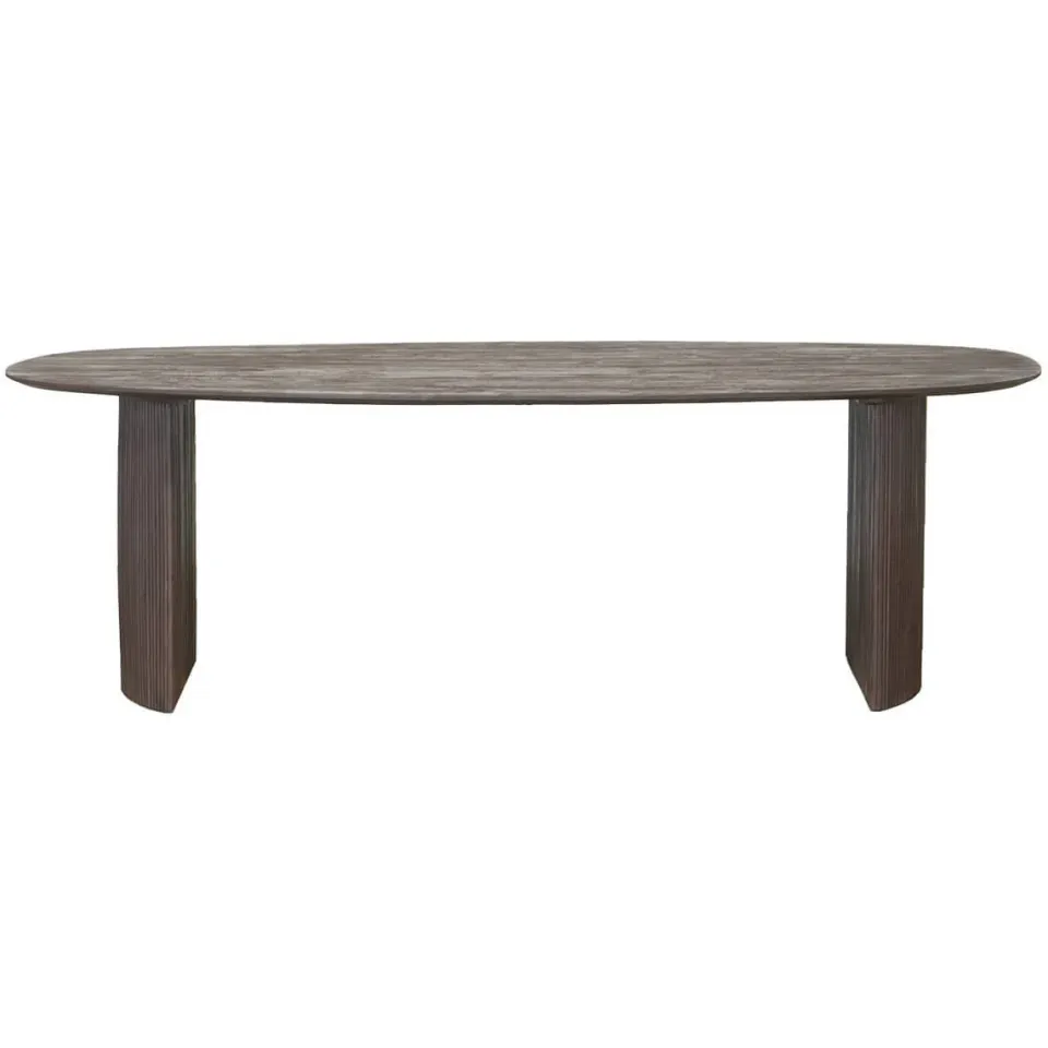 Giga Meubel Eettafel Feline - Deens Ovaal - Mangohout - 300cm, foto 3