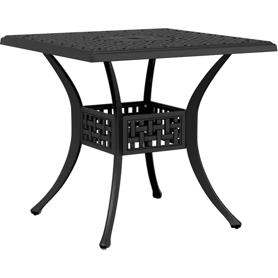 vidaXL 3-delige Bistroset gietaluminium zwart, foto 3