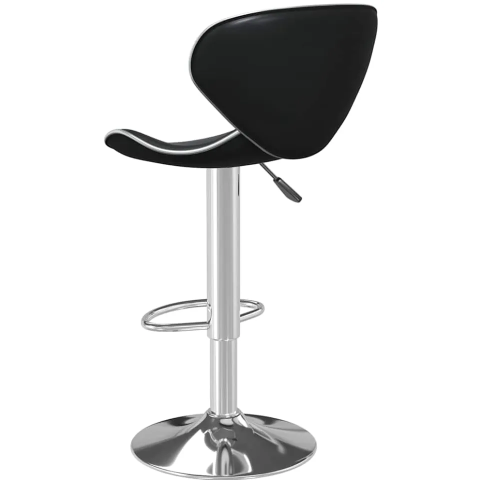 vidaXL Barkruk kunstleer zwart, foto 3