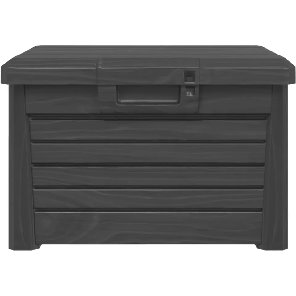 vidaXL Kussenbox 73x50,5x46,5 cm polypropeen antracietkleurig, foto 4