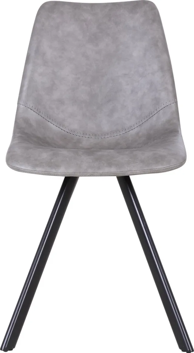 Rousseau Stoel Emmy - Grijs - Rousseau - H 83cm x L 46 x D 60 cm - Per stuk