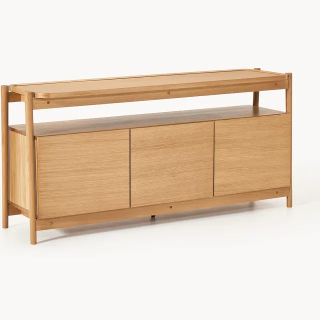 Westwing Collection Houten dressoir Libby Beige