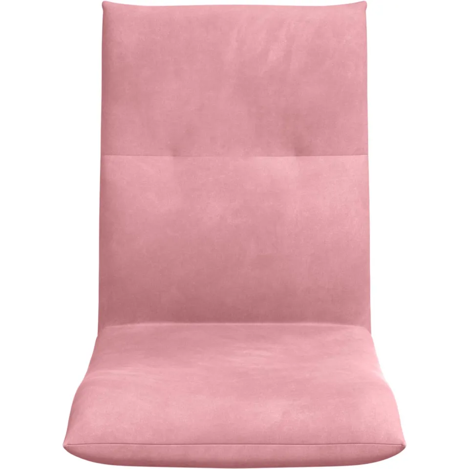 vidaXL Verstelbare vlo stoelen Roze Fluweel, foto 4