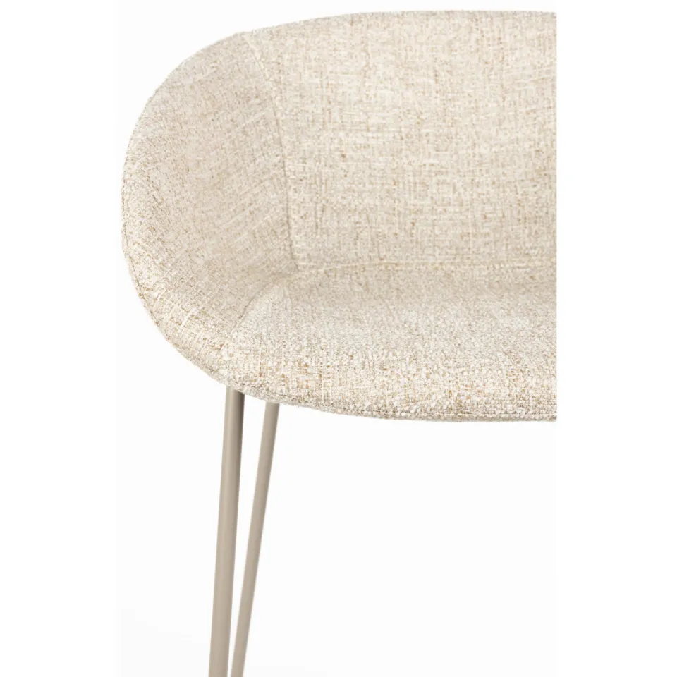 Zuiver Feston barkruk 65 cm beige, foto 7
