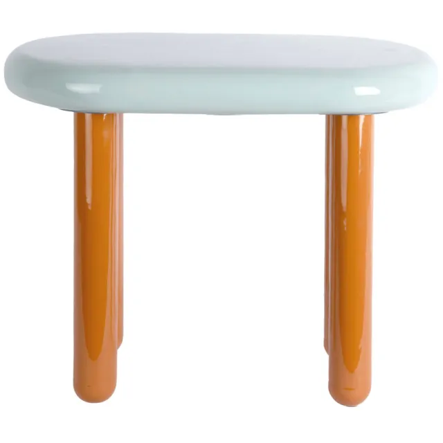 Leitmotiv Firenze bijzettafel blauw oranje