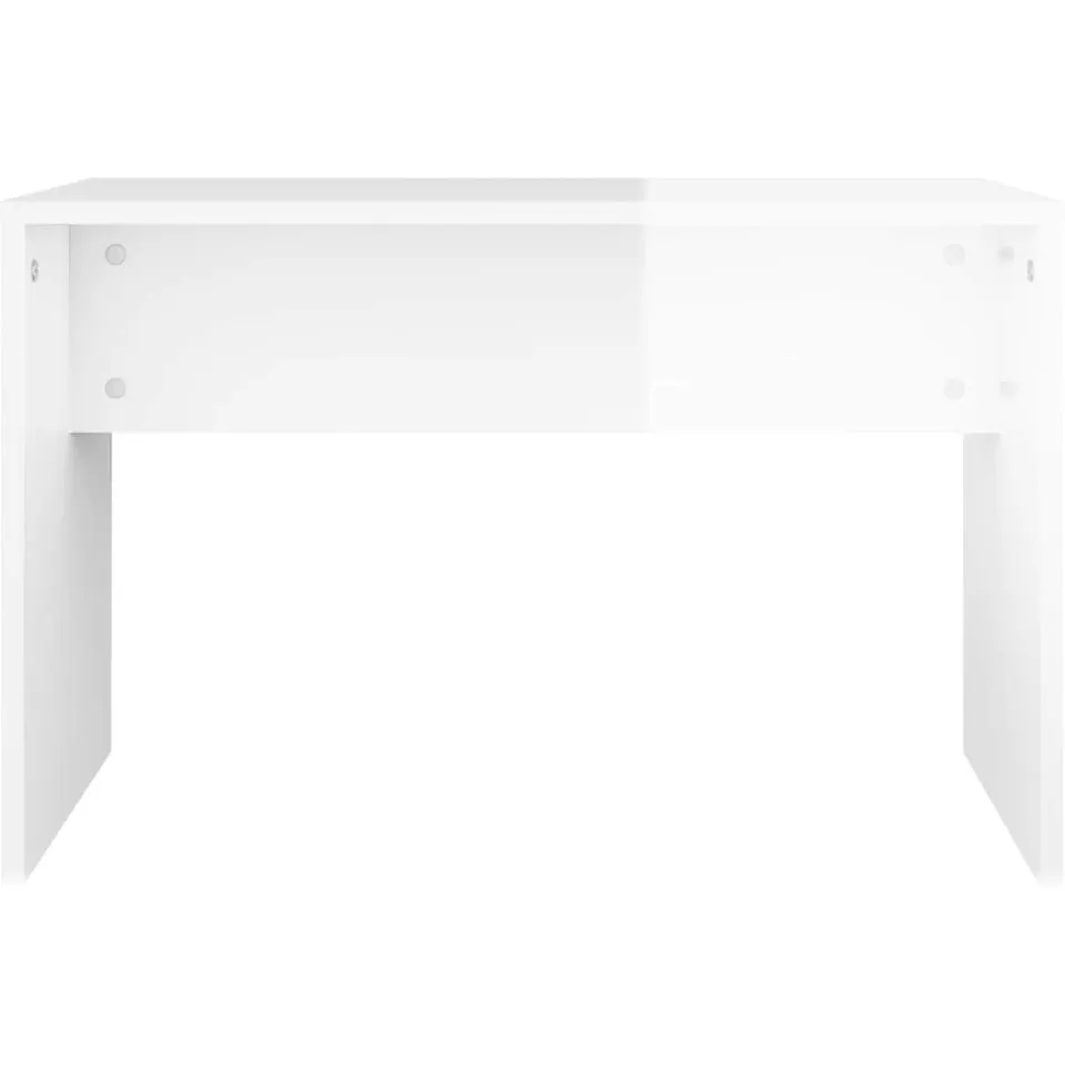 vidaXL Kaptafelkruk 70x35x45 cm bewerkt hout hoogglans wit, foto 4