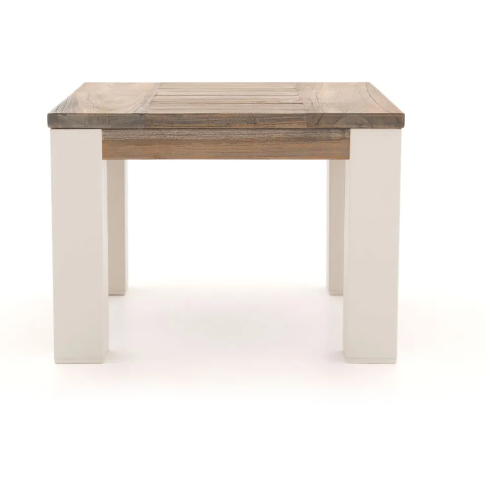ROUGH Furniture ROUGH-X bijzet tuintafel 55x55x40cm bruin, foto 3