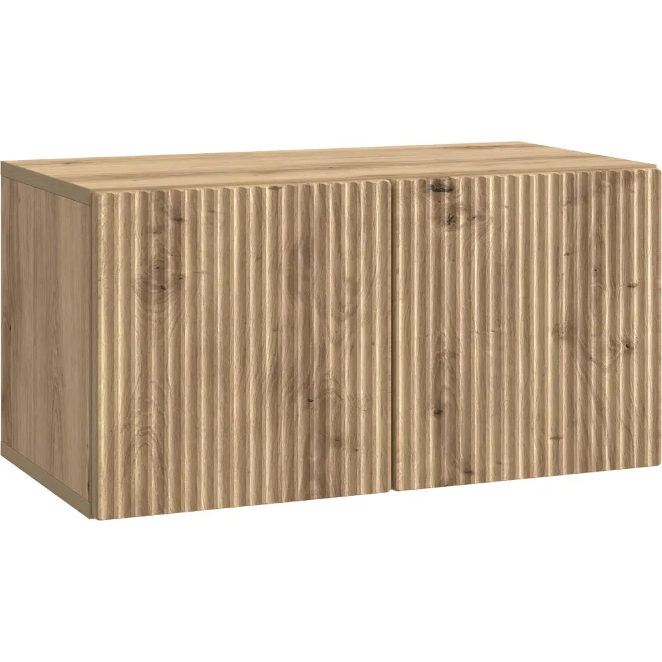 vidaXL Wandbeugel TV-kast 59,5 x 31 x 30 cm Artisanaal eiken, foto 3