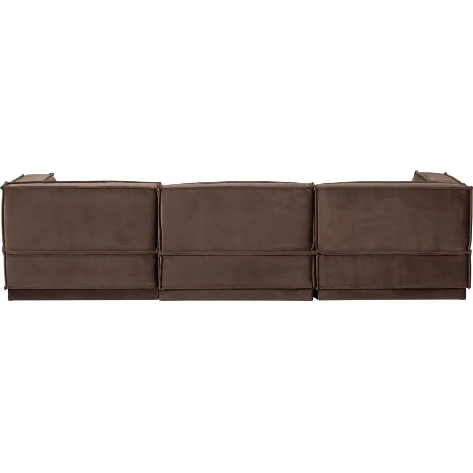 WOOOD Manu Chaise Longue Bank - Grove Chenille - Naturel - 73x286x160, foto 5
