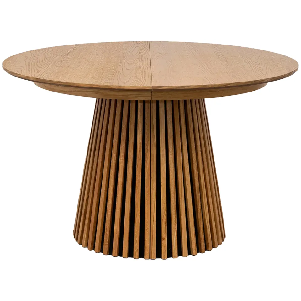 Artichok Alko uitschuifbare houten eettafel naturel - Ø 120 tot 240 cm, foto 3