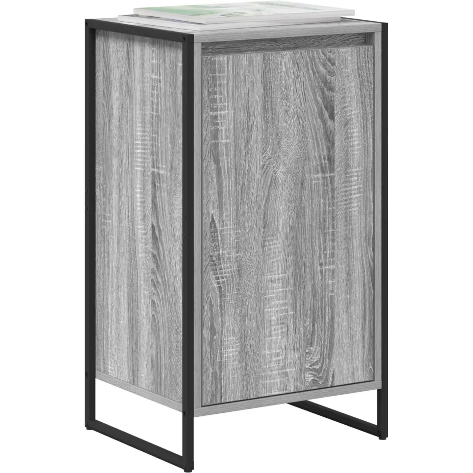 vidaXL Dressoir Grijs Sonoma 43 x 36 x 75,5 cm Bewerkt hout