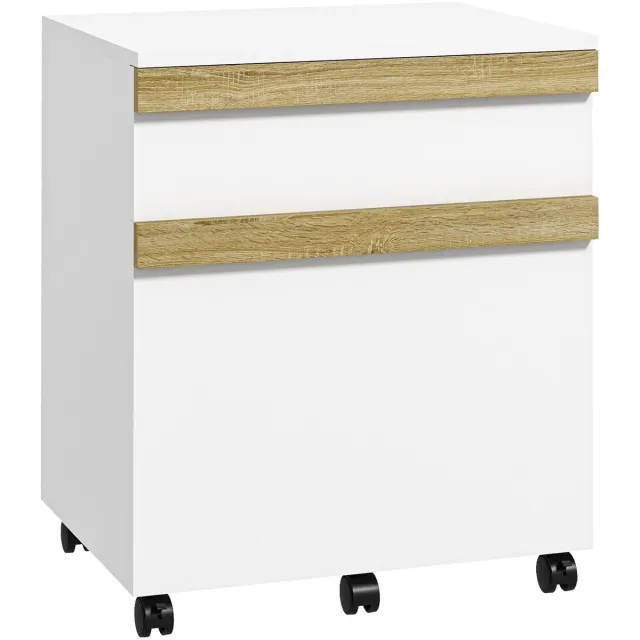 Vinsetto archiefkast - Spaanplaat - 48x40x59,5 cm - Wit