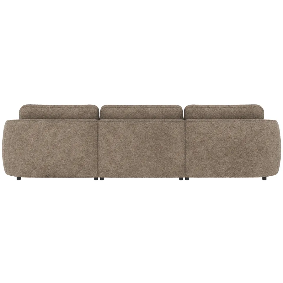 Rowico Home Norris gestoffeerde 4-zits hoekbank bruin - rechts - 319 cm, foto 3