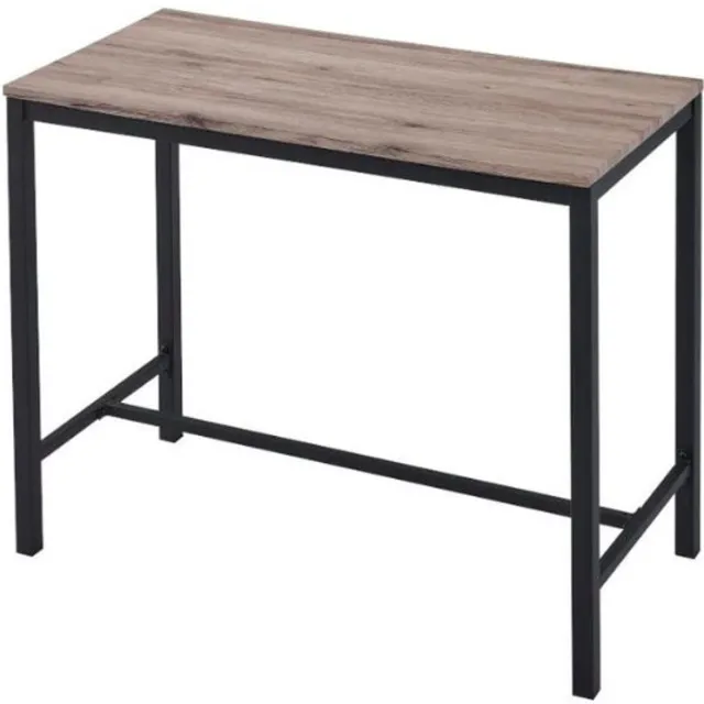poldimar Bartafel Babette | 120 x 60 x 95 cm | Bruin-zwart