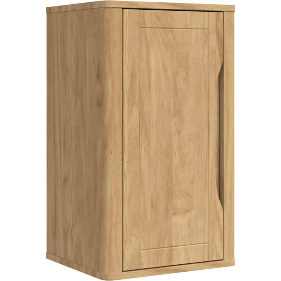 vidaXL Badkamer wandkast met plank FLORO Wasbruin 35 x 30 x 60 cm bruin, foto 3