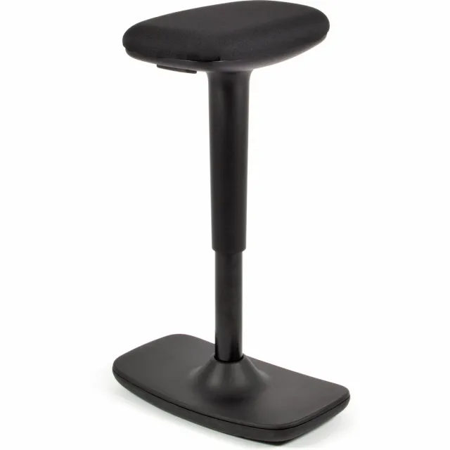 Linea LED - Ergonomisch kruk - In hoogte verstelbaar - Zwart