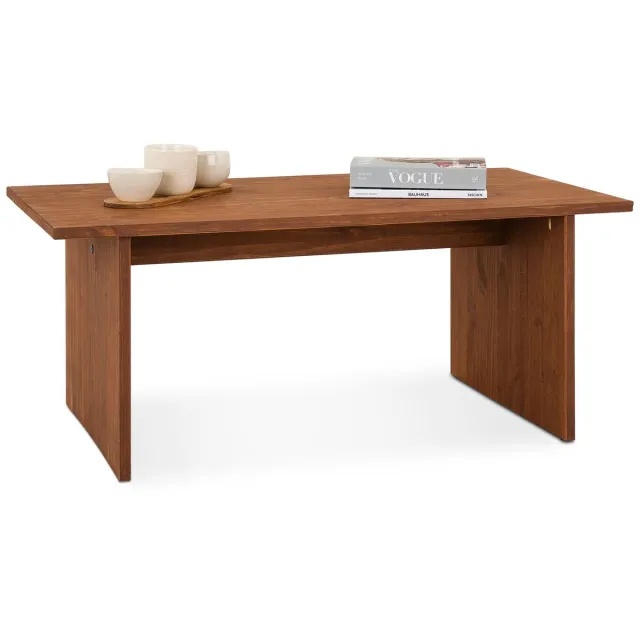 IDIMEX Salontafel SALTO van massief hout – donkerbruin