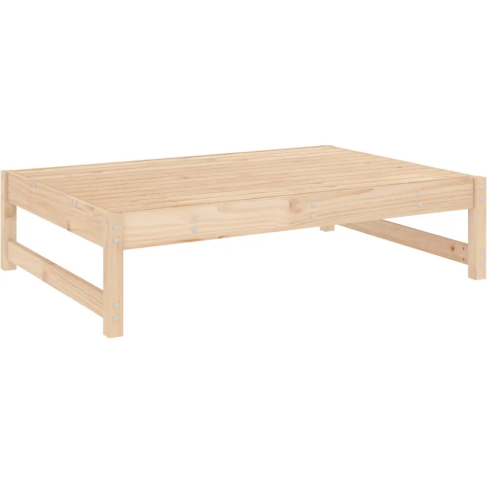 vidaXL 4-delige Loungeset massief grenenhout bruin, foto 4