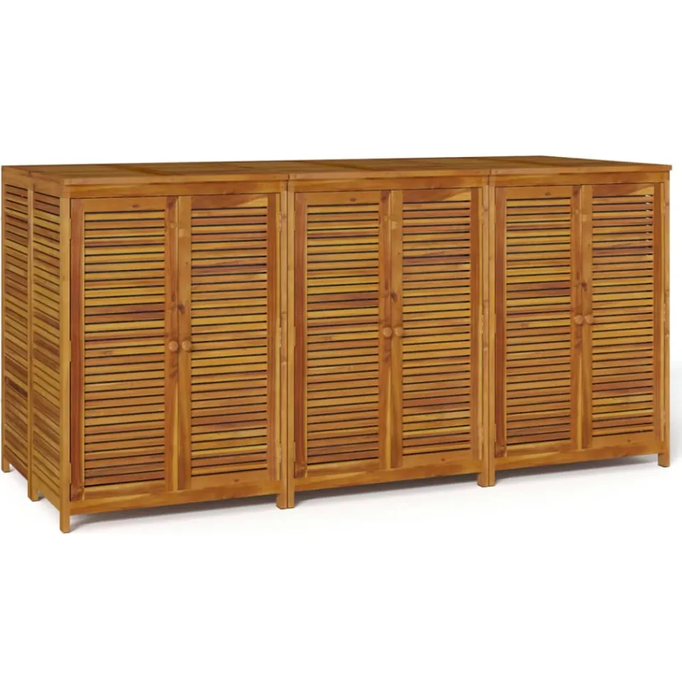 vidaXL Tuinbox 210x87x104 cm massief acaciahout Bruin