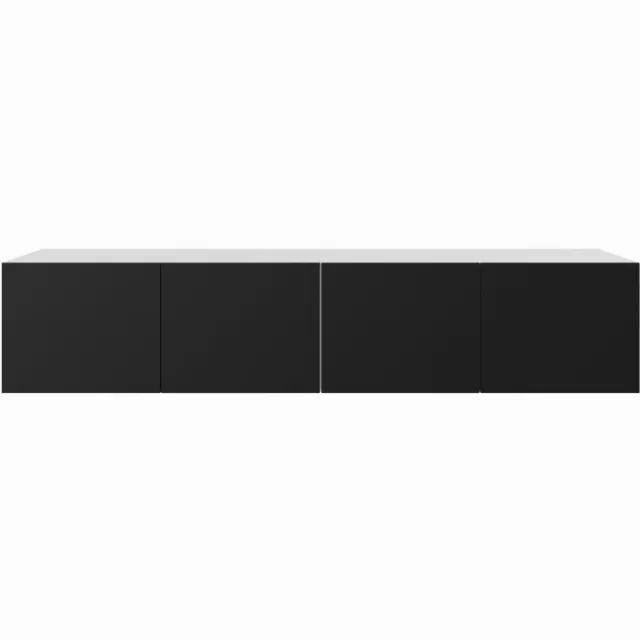 Margaret Hadas24 TV-kast Leo 200 (2x100) cm (wit + zwart) Leo 200 Wit, Zwart