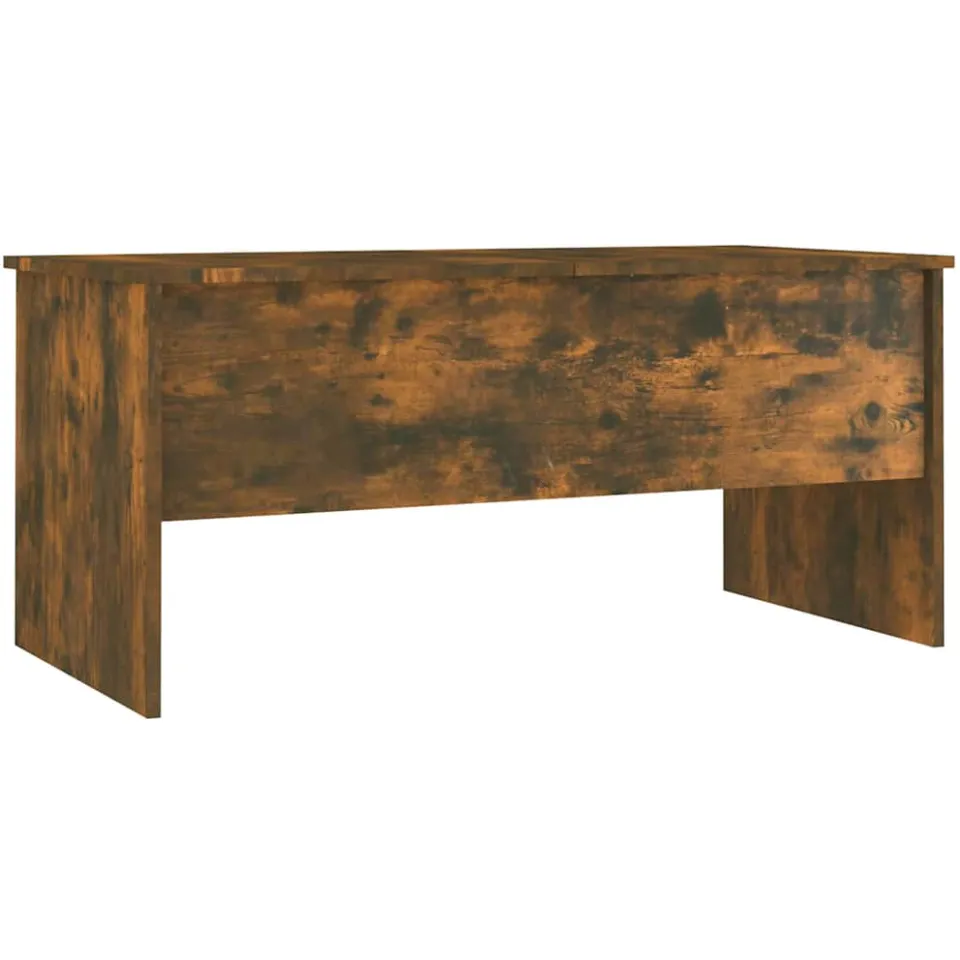 vidaXL Salontafel 102x50,5x46,5 cm bewerkt hout gerookt eikenkleurig, foto 4