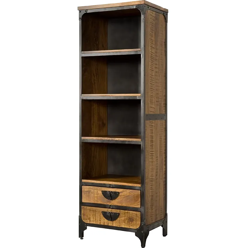 Tower Living boekenkast Basto mangohout