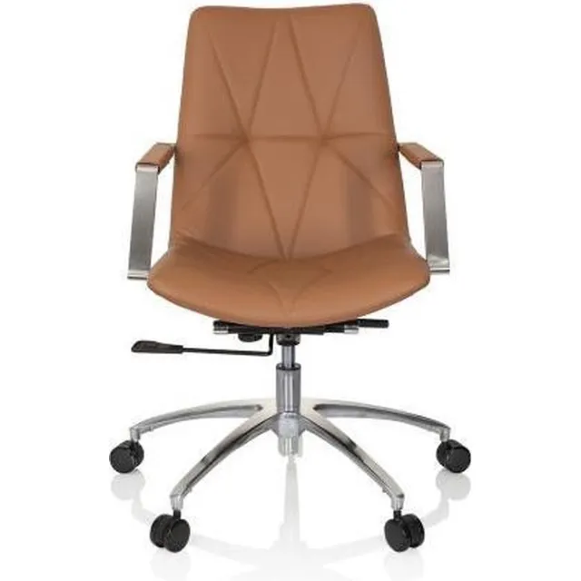 Bureaustoel SARANTO II PU camelbruin hjh OFFICE